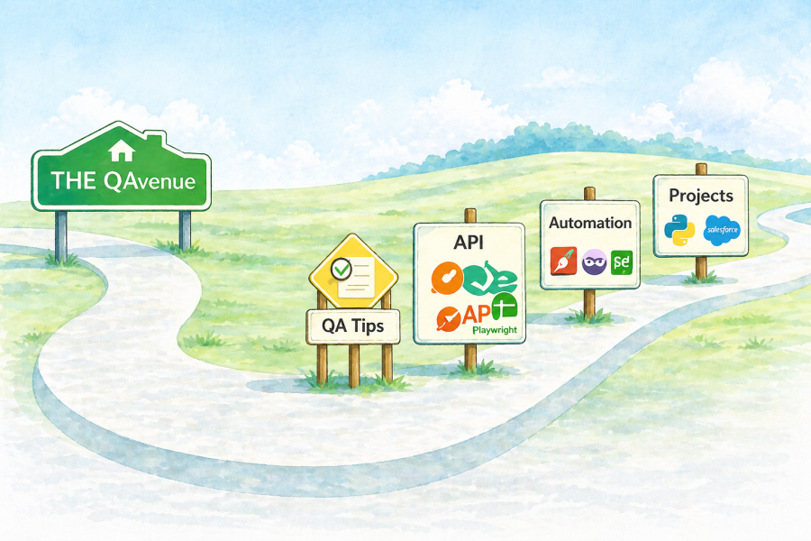 The QAvenue website homepage
